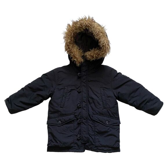 GAP Unisex Toddler ColdControl Ultra Max Down Parka Winter Coat Insulated 4T - Picture 1 of 5
